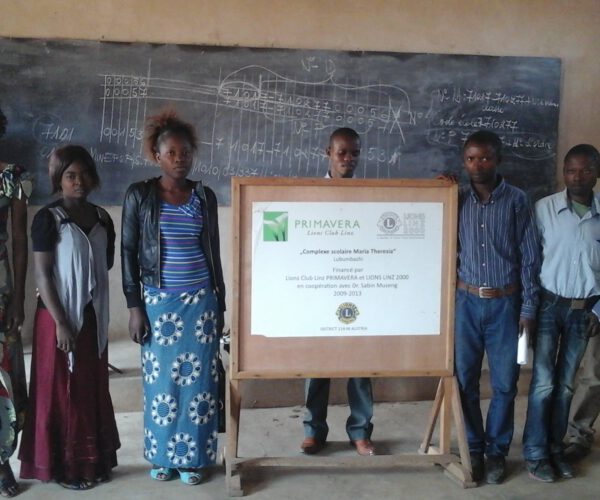 Spendenzweck Schule Kongo